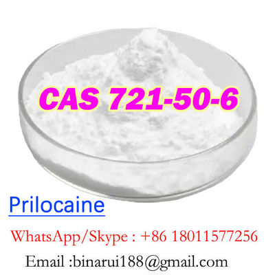 CAS 721-50-6 Prilocain C13H20N2O Pharmazeutische Rohstoffe Citanest Weißpulver