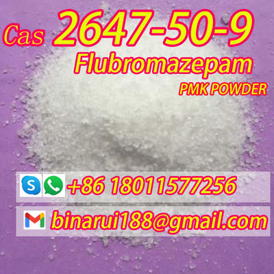 Cas 2647-50-9 Pmk Pulver Flubromazepam chemische Rohstoffe