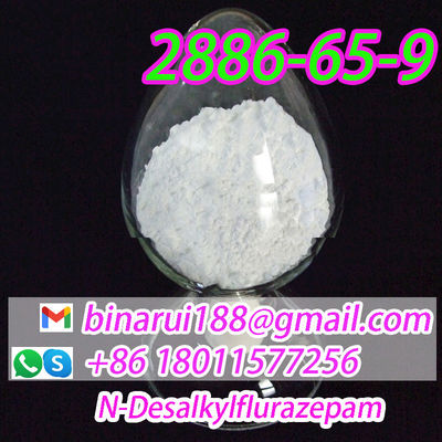 NORFLUDIAZEPAM CAS 2886-65-9 Dealkylflurazepam mit einer Reinheit von 99%