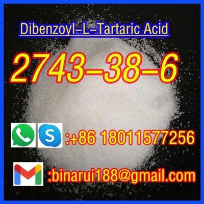 BMK Dibenzoyl-L-Tartarsäure C18H14O8 Dibenzoyl-L-Tartarsäure CAS 2743-38-6