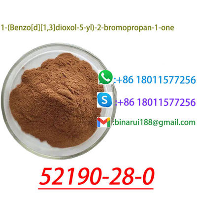 CAS 52190-28-0 1-Propanon, 1-(1,3-Benzodioxol-5-yl)-2-Bromo-C10H9BrO3 1-(1,3-Benzodioxol-5-yl)-2-Bromopropan-1-on