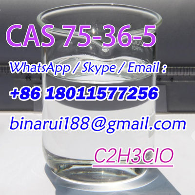 Farbloses, transparentes Rauchflüssiges Acetylchlorid / 1-Chloroethanon CAS 75-36-5